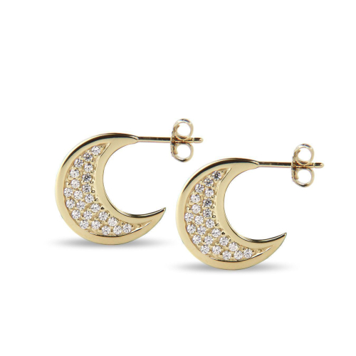 Jeberg Ohrringe - Over the Moon Pavé - 5765