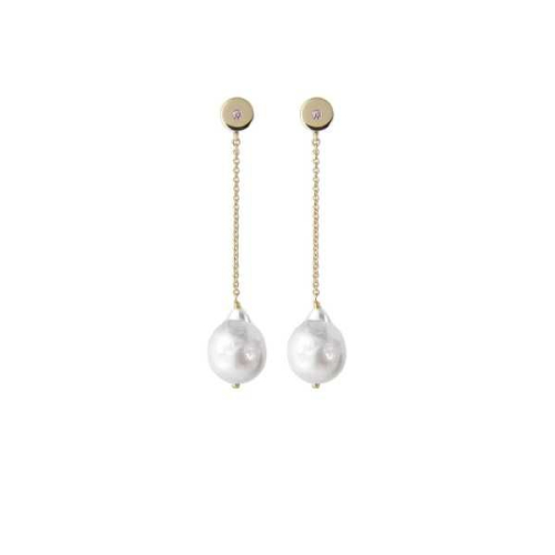 Jeberg Ohrstecker - Baroque Pearl - 5960+5919-short