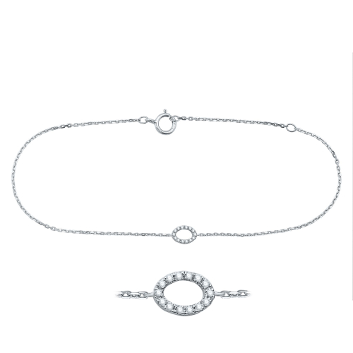 Best of Diamonds Armband - BRILLANT WEISSGOLD 585 - B070/WG