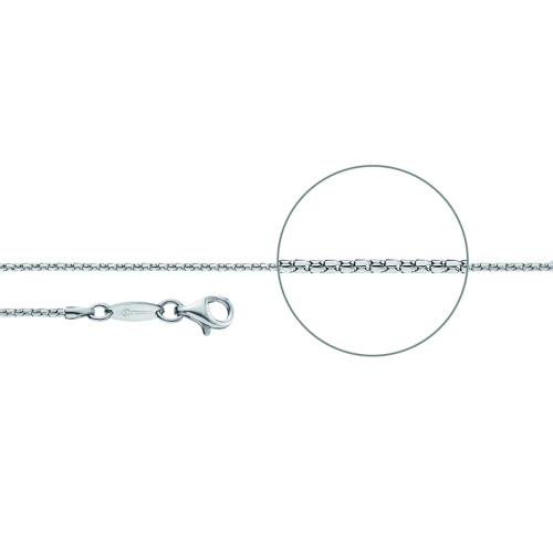 Der Kettenmacher Halskette - Koreanerkette Diamantiert Silber - C1S
