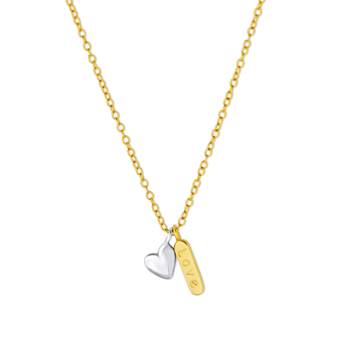 Maja Emulto Halskette - Amore Bicolore - EL00167.NE.YG.RH