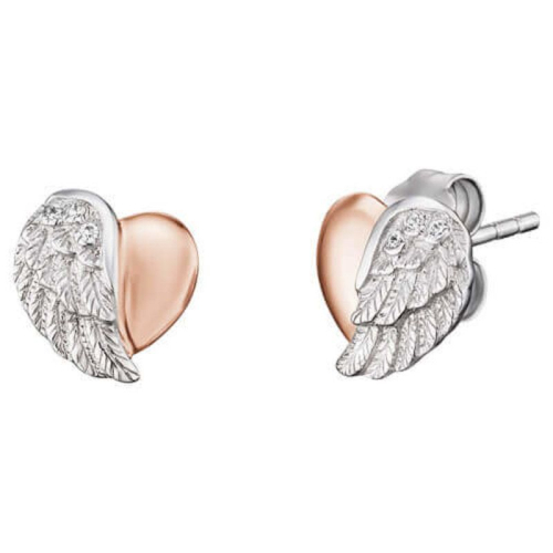 Engelsrufer Ohrstecker - Herz - ERE-LILHEARTWING-BI