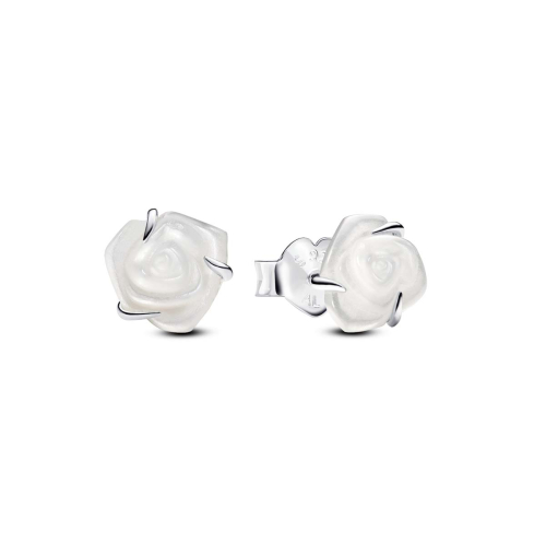 Pandora Ohrstecker - Weiße Blühende Rose - 293209C01