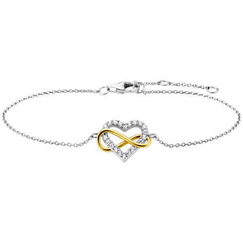 Julie Julsen Armband - Infinity - JJBR34149SG