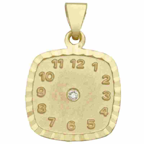 Schneider Basic Anhänger - Gold – Uhr – TG03