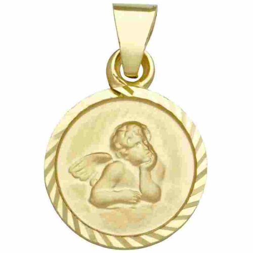 Schneider Basic Anhänger - Gold - Schutzengel - EN07