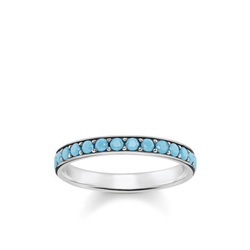 Thomas Sabo Ring - Glam and Soul - Türkise Steine - TR2178-667-17