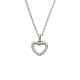 Silbercollier Herz - M262078