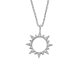 Silbercollier Sonne - M262103