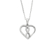 Silbercollier Herz - M262113