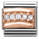 Composable Classic - 9k Rosegold, Zirkonia - Weiss - 430304/01