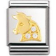 STERNZEICHEN Edelstahl, 18K-Gold und Cubic Zirc. (Stier)