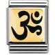 PEACE AND LOVE  Edelstahl, Email und 18-K-Gold (Bambule)