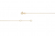 Karree - Gelbgold 585 - DKK152G/42