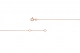 Karree - Rosegold 585 - DKK152R/42