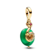 Grüner Murano-Glas Schlange - 763617C01