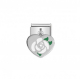 Composable Classic - Charm Herz mit Blume - 031712/07