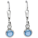 Silber - Zirkonia Blau - SK02
