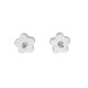 Silber - Blume Blau - SK12