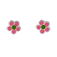 Silber - Blume Violett - SK22