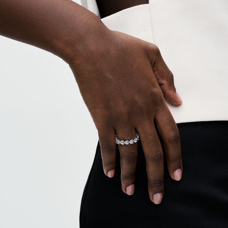 Pandora heart ring band sale
